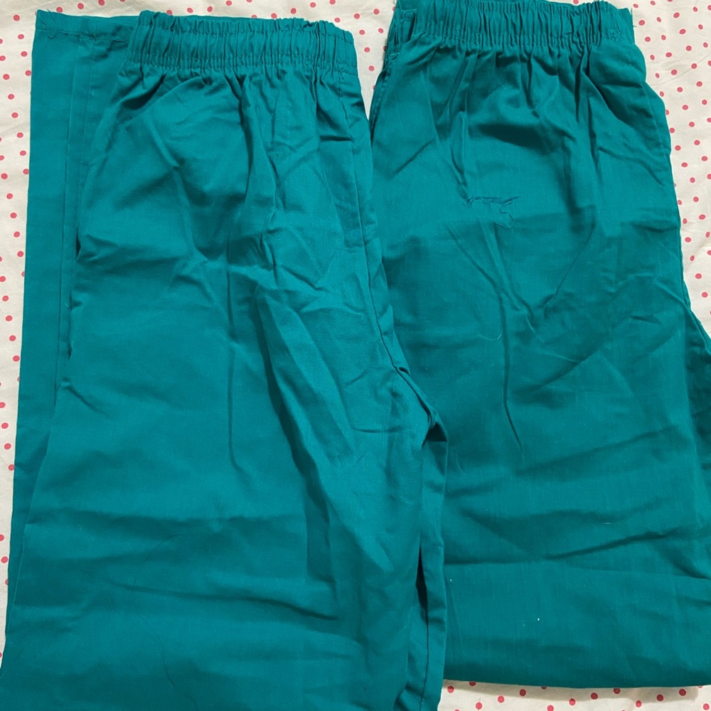 Teal Straight Leg Women's Pants